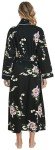 Lavenderi Women's Cotton Long Kimono Bathrobe - XX-Large