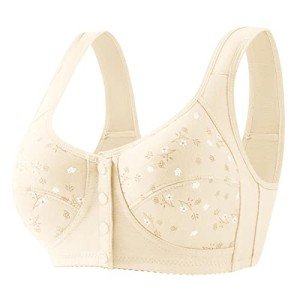 Plus Size Lace Wireless Sports Bra for Women