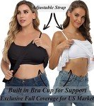 CARCOS Women's Padded Tank Top with Built-in Bra