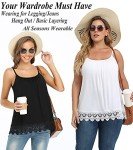 CARCOS Women's Padded Tank Top with Built-in Bra