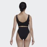 adidas Women's Micro Stretch Wireless Lounge Bra - Black
