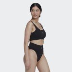 adidas Women's Micro Stretch Wireless Lounge Bra - Black