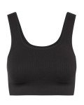 Harper Wilde Wireless Rib Scoop Bralette - Charcoal