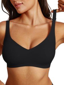 REORIA Women's Seamless Full-Coverage Adjustable Bra