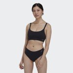 adidas Women's Seamless Lounge Bra - Black/Forge Iron