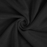 Adjustable Spaghetti Strap Women's Nightgown – Black XX-Large