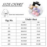 FEOYA Wireless Seamless Tube Bra 3 Pack