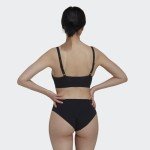 adidas Women's Seamless Lounge Bra - Black/Forge Iron