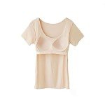 Loose Fit Summer Bra Top for Women - Beige