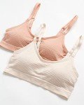Anne Klein Women's Seamless Cami Bralette 2-Pack