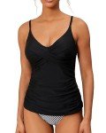 Stylish CORTUBO Women's Tummy Control Tankini Set