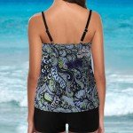 Tummy Control Tankini Swimsuit Set for Women