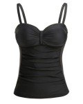Talisea Women's Underwire Tummy Control Tankini Top