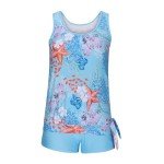Flattering X-Large Tummy Control Tankini Set