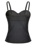 Talisea Women's Underwire Tummy Control Tankini Top
