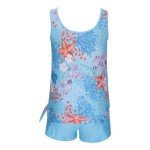 Flattering X-Large Tummy Control Tankini Set