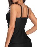 Talisea Women's Underwire Tummy Control Tankini Top