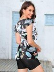 Floral Two-Piece Women's Tankini Swim Set