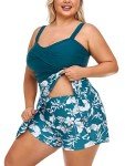 Summer Mae Plus Size Two Piece Swimdress 22