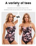 Two-Piece Tummy Control Tankini with Shorts