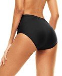 Bellecarrie Women's High Waisted Black Bikini Bottoms