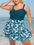 Summer Mae Plus Size Two Piece Swimdress 22