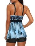 Plus Size Tankini Swimsuit with Tummy Control