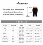 Women's Mid-Waisted Black Boardshorts Swim Capris 2XL