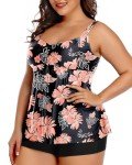 Aqua Eve Women's Plus Size Tankini with Shorts