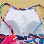 High Neck Tankini Two Piece Swimsuit for Women 2XL