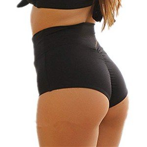 ZOHAMUNG Women's Retro High Waisted Cheeky Bikini