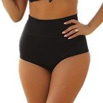 ZOHAMUNG Women's Retro High Waisted Cheeky Bikini