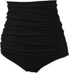 COCOPEAR Women's Retro Ruched High Waisted Bikini