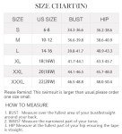 Ruffle Tankini Two Piece Swimsuit with Tummy Control