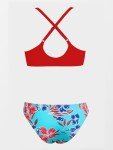 CUPSHE Women's Floral Knot Adjustable Bikini Set