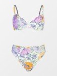 CUPSHE Lavender High Waisted Bikini Set