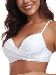 Ocean Blues Women's Twist Front Underwire Bikini Top