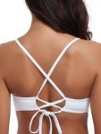 Ocean Blues Women's Twist Front Underwire Bikini Top