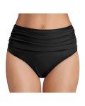 Tempt Me Women's High Waisted Tummy Control Bikini Bottom