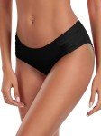 Ocean Blues Women's Full Coverage Black Bikini Bottom