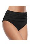 Tempt Me Women's High Waisted Tummy Control Bikini Bottom