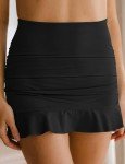 High Waist Tummy Control Swim Skirt for Women