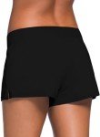 Aleumdr Women's Black Swim Boardshort Bikini Bottoms