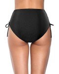 High Waisted Tie Side Bikini Bottoms for Women