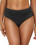 Tempt Me Women's Full Coverage Black Bikini Bottoms