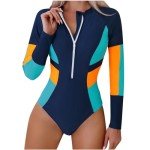 Black Friday Women’s Long Sleeve Surf Swimsuit