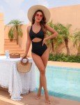 Blooming Jelly Women's Tummy Control One-Piece Swimsuit