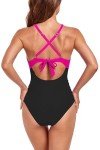 Vozobi Women's High Waisted Cutout Swimwear