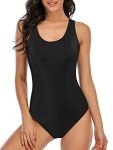 Plus Size Tummy Control One Piece Swimsuit