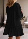 BLENCOT Women's Long Sleeve Pullover Sweatshirt Dress